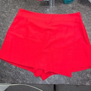 Forever 21 Red Skort